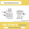 Стандартный алюминиевый накатанный гайка с ручным вращением M3-M10