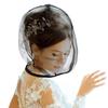 Zipper Closure Bridal Face Cover Cap Washable Makeup Clothing Protector  Bridal Shops