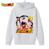 Baby Dragon Ball Z Hoodies 2025 Spring Kids Clothes Toddler Fashion Print Tops Children's O Neck Pullover Outwear Boys 4-14year