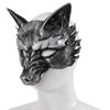 Half Face Masquerade Mask Animal Cosplay Mask Punk Halloween Mask  Party