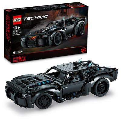 LEGO Technic Бэтмен - Бэтмобиль? 42127 Игрушка, Строительные блоки, Подарок, Супергерой, Американский комикс, STEM, Образовательная, Машина, Для мальчиков, Возраст от 10 лет