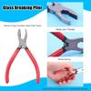 10PCS Heavy Duty Glass Cutter Kit Includes Running Breaking Pliers Oil Feed Tool For Cutting On Tile Mirror Projects