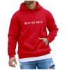 2025 Autumn and Winter New Men's Fleece Hooded Sweatshirt, 100% Polyester Fiber Material, Effectively Blocking Cold Wind,