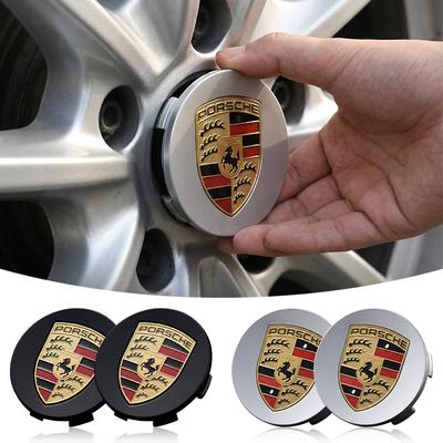 Для Paramela Cayenne Macan Boxster Cayman 718 911 918 944 991 992 4 шт. 60 мм Автостайлинг Колпачки Центральных Ступиц Колес Накладка на Диск Шильдик Эмблема Наклейка
