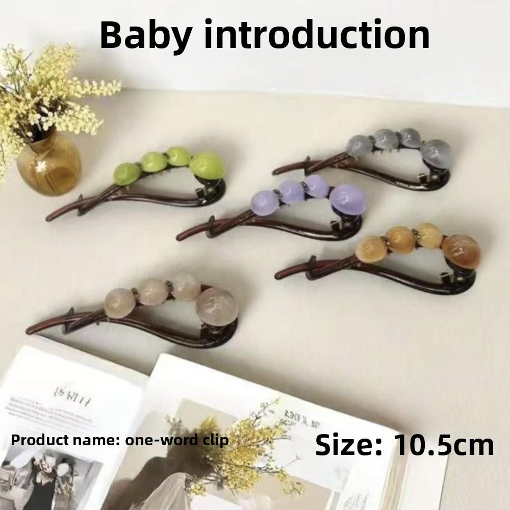 No Irritation Twist-up Clip Duckbill Clip Straight Clip High-end Grab Clip Summer