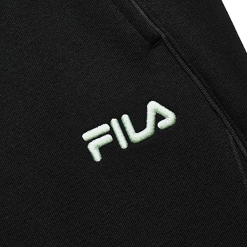 Новые трикотажные спортивные штаны FILA женские, цвет «реактивный черный» F11W248608FBK