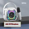 Mini Karaoke Machine Portable Bluetooth 5.3 Speaker Wireless Microphone Home Family Singing Children's Gifts Support TF U Disk