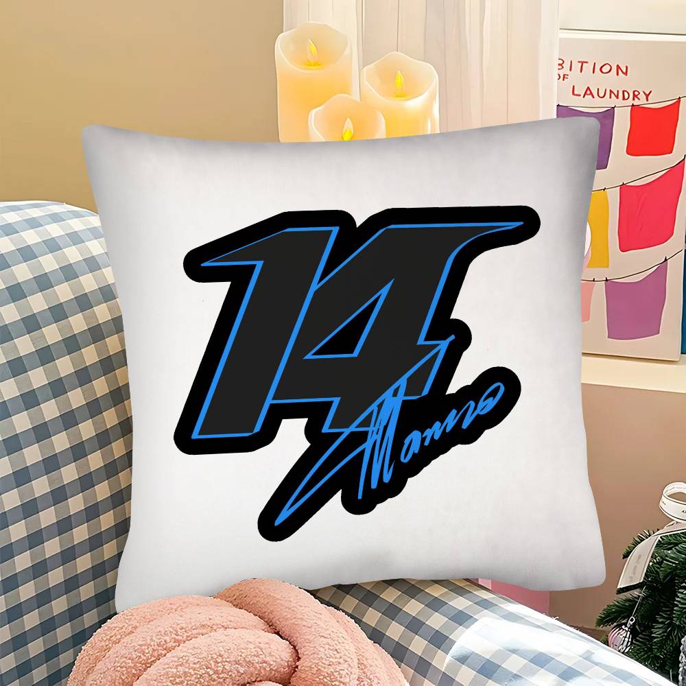 pc FFernando AAlonso Pillow Case Fashion Square Pillowcase Bedroom Sofa Room Ins Decoration Leisure