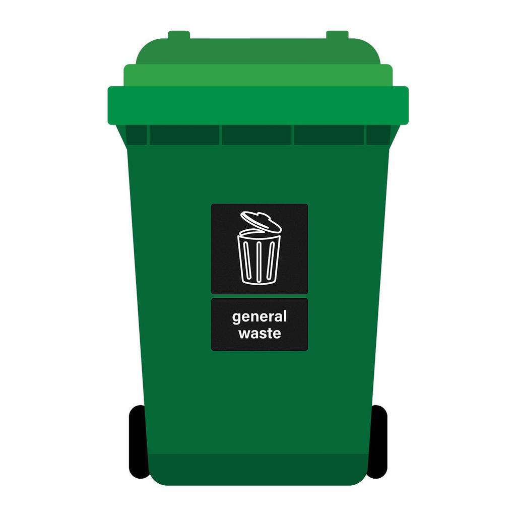 Экологичные наклейки с символом переработки для мусорных баков, 10 шт. Наклейки с логотипами для переработки для организации дома и офиса