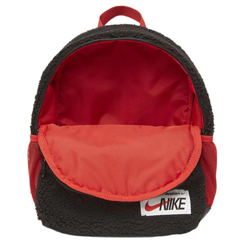 Nike Тканевый рюкзак мужской черный/красный легкий повседневный FD4458-010