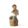 Willow Tree Love You Too Sculpted Figure (Lighter Skin), Hand-Painted