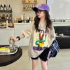 2025 Летний повседневный комплект из двух предметов в корейском стиле для девочек