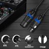 Pizucb 8M XLR Микрофонный Кабель Удлинитель Cannon 3-контактный Папа-Мама Балансное Соединение Подходит для Записи Конденсаторных Микрофонов AV Усилителей
