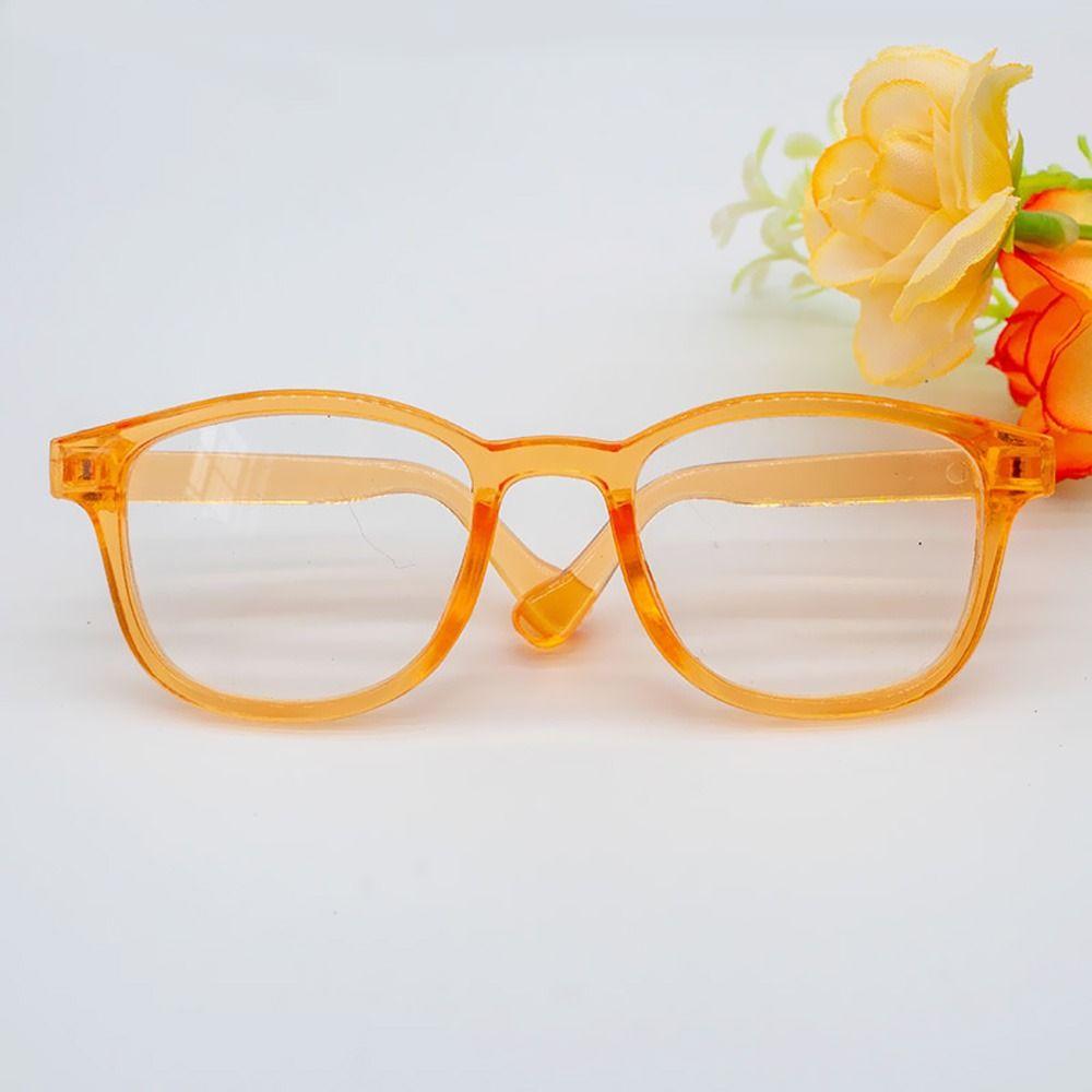 Mini Plush Doll Cute Frame Glasses Plush Doll Eyeglasses Glasses Clothes For 15cm/20cm Dolls