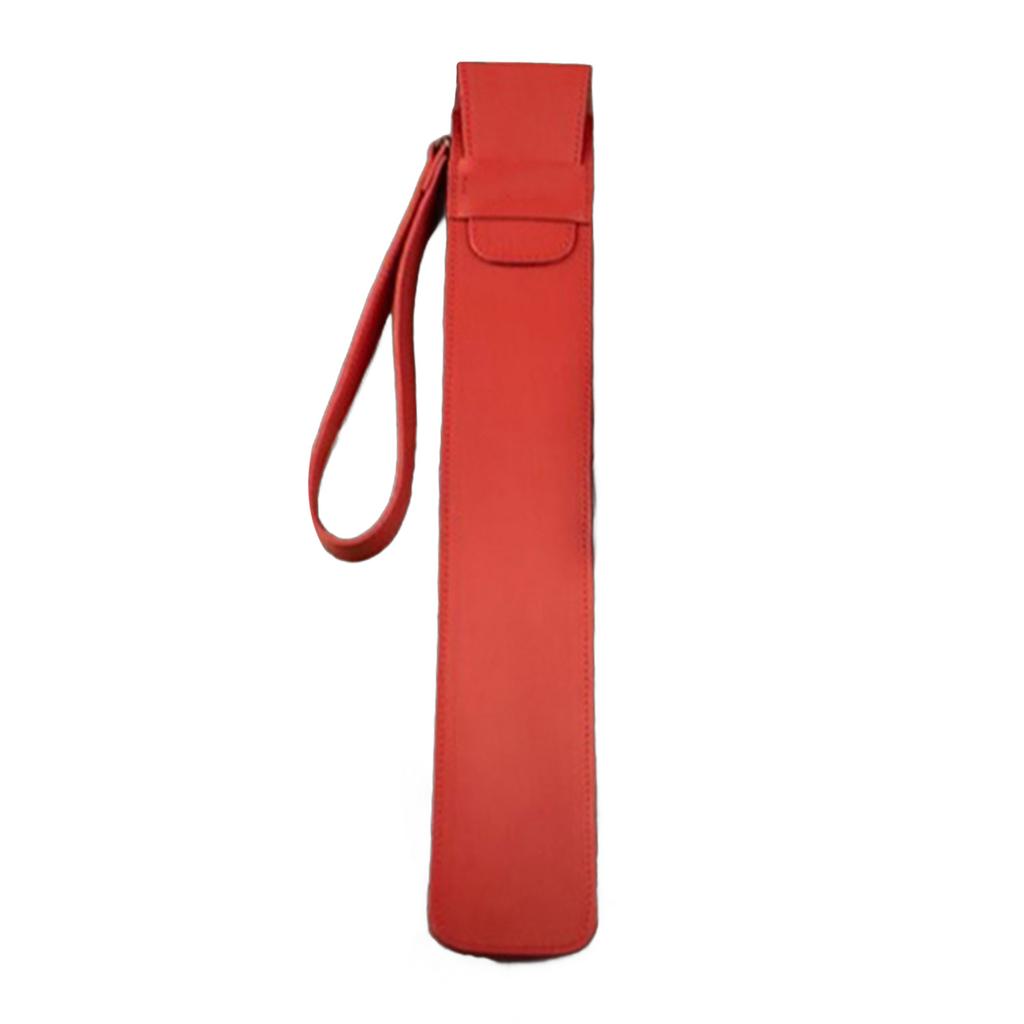 Защитный чехол для барабанных палочек из искусственной кожи, портативный чехол для хранения барабанных палочек, водонепроницаемая сумка для барабанных палочек, удобная для переноски