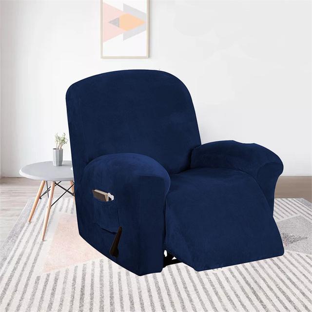 Цельный чехол для дивана с откидной спинкой, бархатный шезлонг, чехол на стул для ленивого мальчика, чехол, эластичный утолщенный, расслабляющий массажный чехол для дивана, чехлы на сиденья