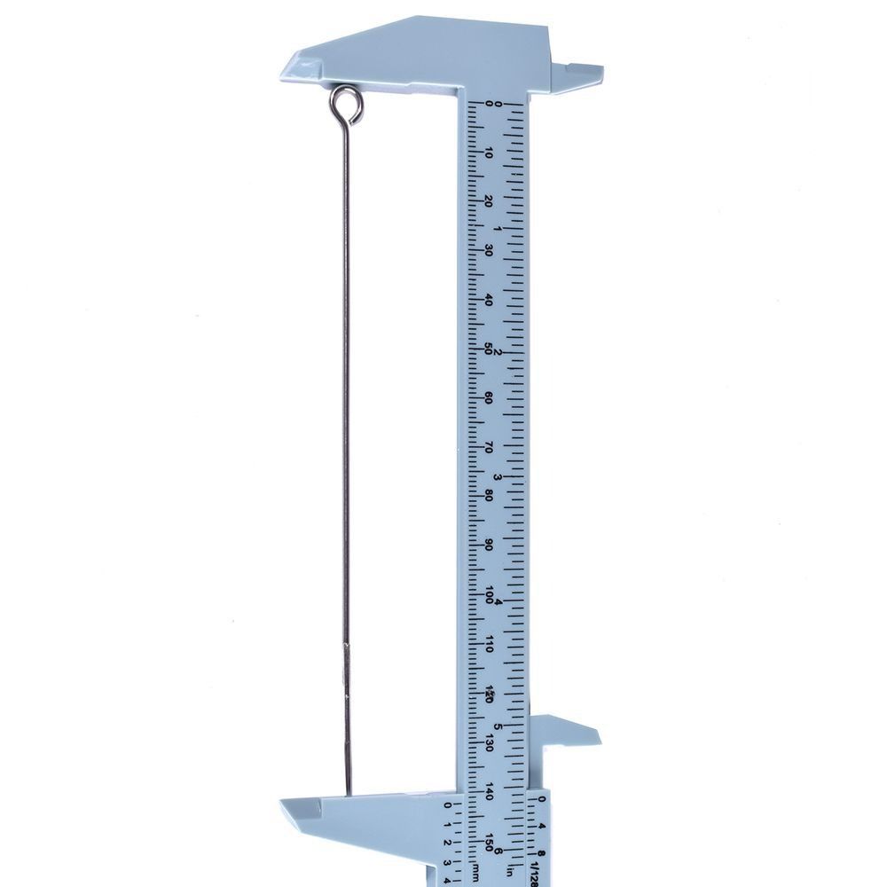0-150mm(0-6inch) Caliper Measuring Tool Plastic for Mechanics Home Woodworkers Engineers