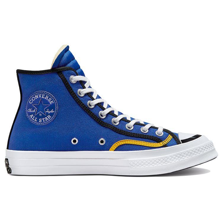 Converse Кроссовки унисекс Chuck 70 Varsity High Game Royal синие, черные, белые 171410C