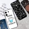 Наука Химия Кофеин Чехол Для Redmi Note 13 12 Pro Plus Note 9 10 11 Pro 9S 10S 11S 12S Redmi 10C 12C 13C Обложка