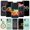 Bicycle Bike Sport Phone Case For iPhone 11 12 13 14 Pro XS XR X Max 7 8 6 6S Plus Mini + 5 SE Pattern Customized Coque Cover
