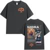 Mora Lo Mismo Dela Otra Vez Tour 2025 Album T Shirt Unisex Women Clothing Hip Hop Fashion Short Sleeve Oversized Tshirt Streetwear