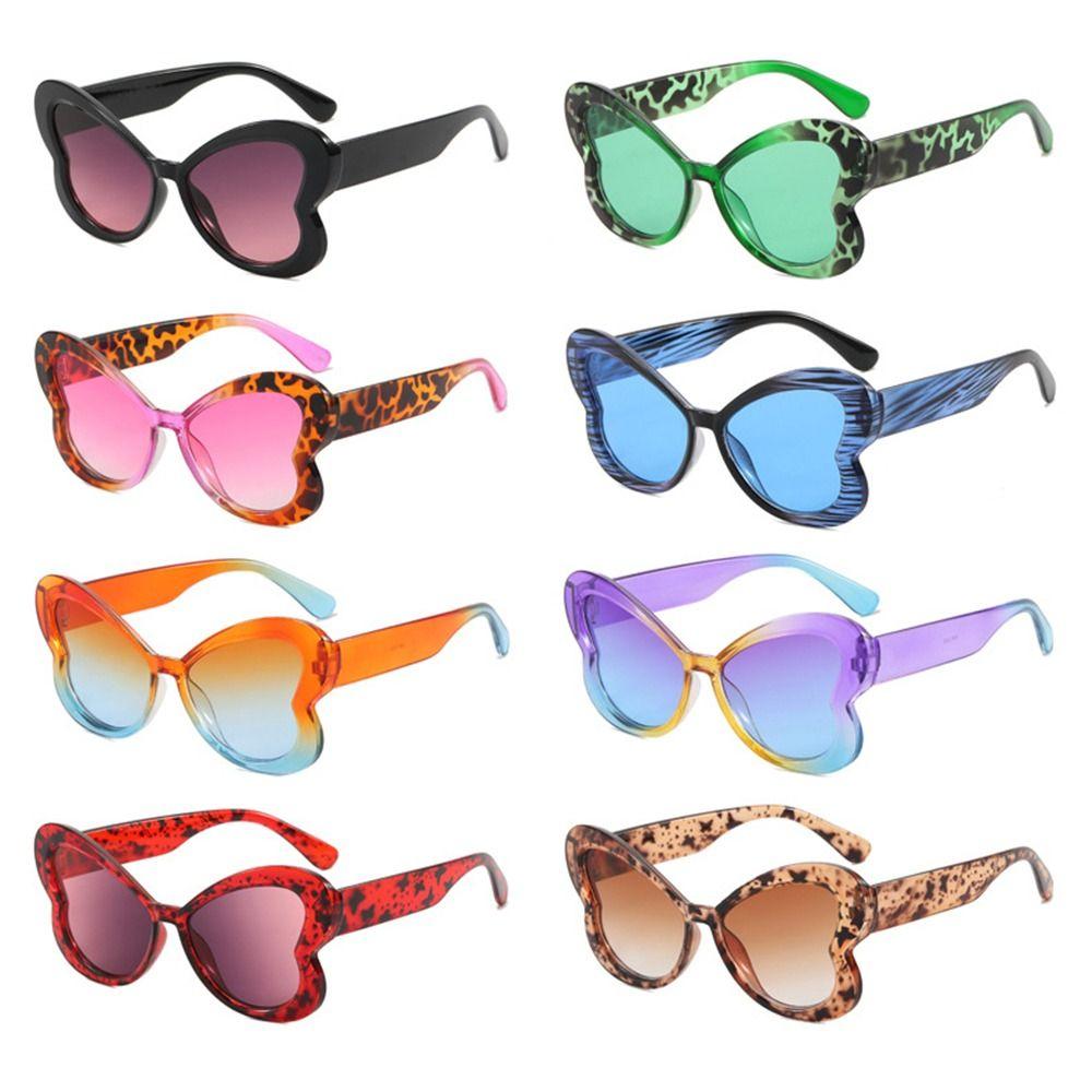 Candy Color Women's Cat Eye Sun Glasses Colorful Shades Trendy Butterfly Sunglasses