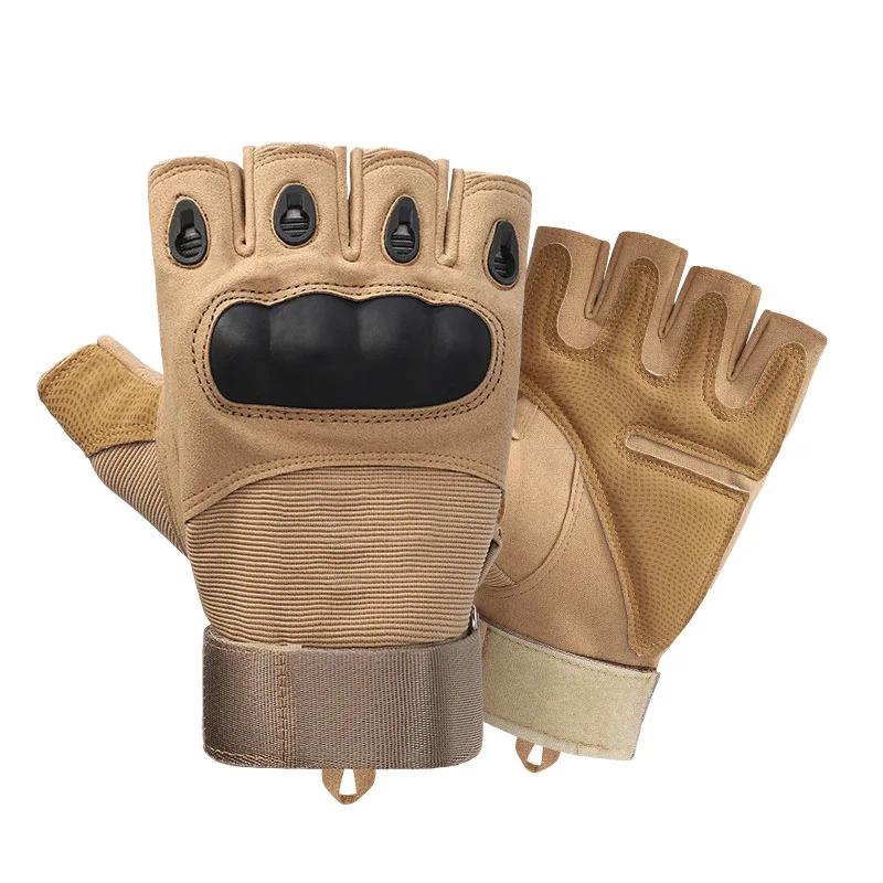 Outdoor Sports Half-Finger Protection Gloves For Men And Women, Cycling Training, Durable, Anti-Slip Gloves