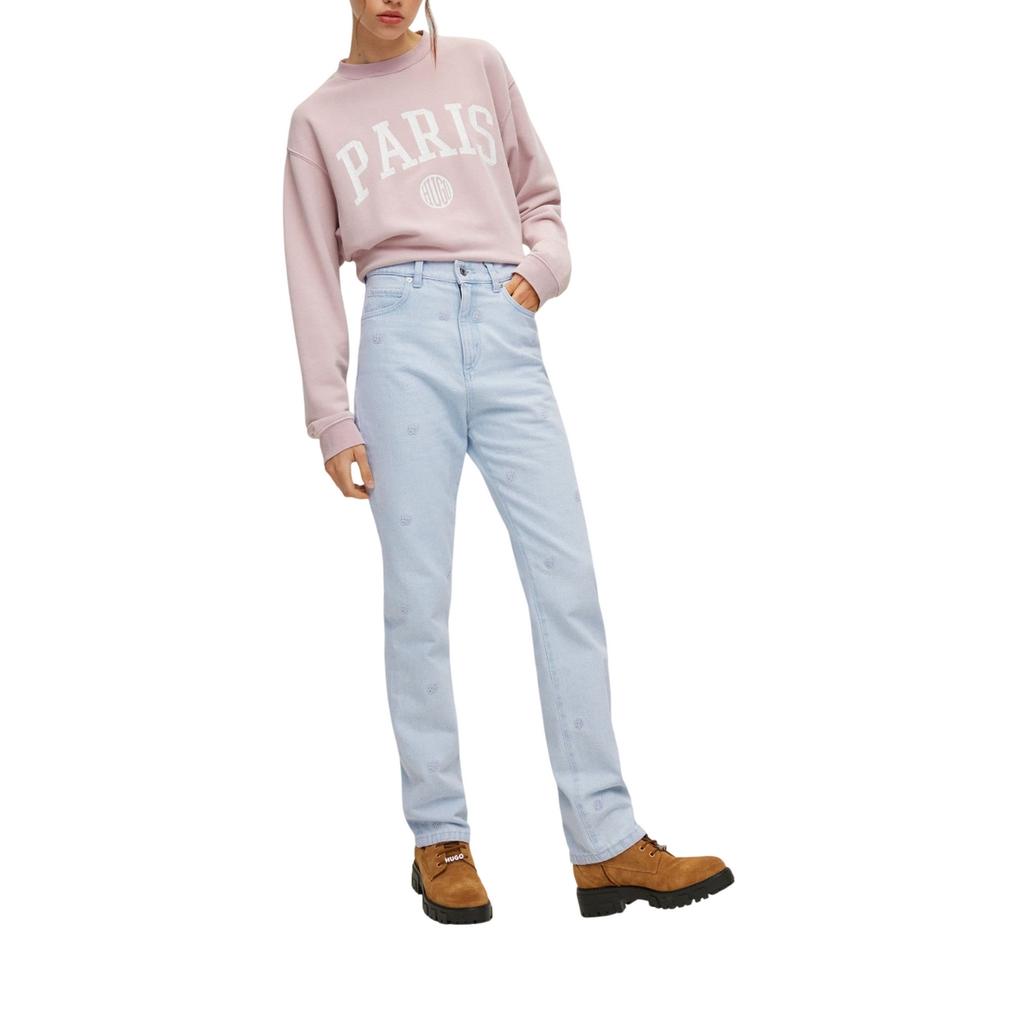 Джинсы Hugo Женские/Дамские Gayang Свободного Кроя