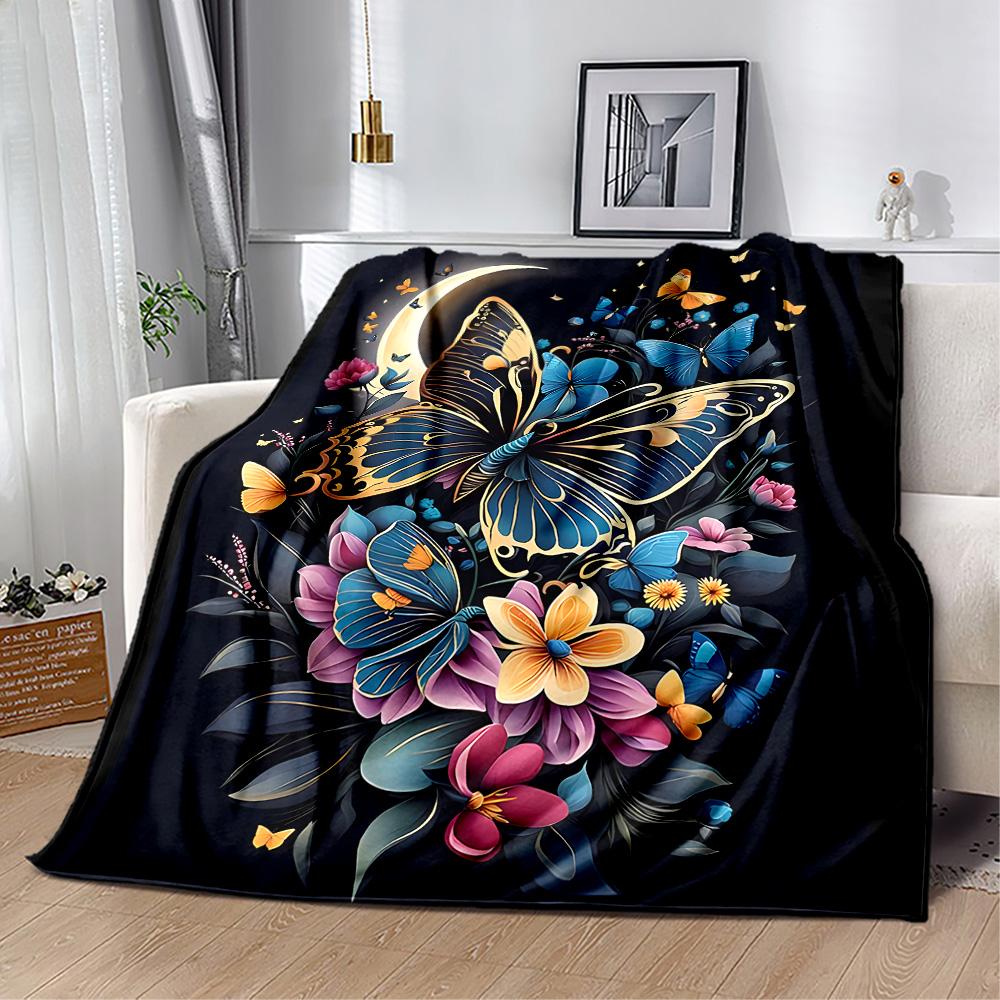 Butterfly Dream Catcher Blanket Comfortable Suitable for Office Chair Seaside Chair for All Seasons Modern Style Gifts For Family Or Friends