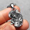 Vintage Jesus Cross God Christian Pendant Necklace Chain Unisex Fashion Gothic Amulet Talisman Jewelry Party Gift