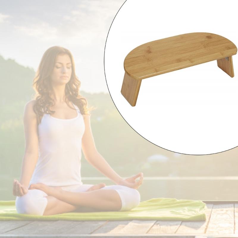 Meditations Benches Bamboos Meditations Stool Folding Kneeling Meditations Benches for Travel and Home Use