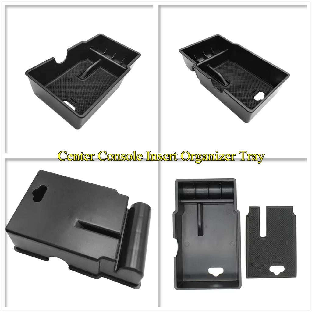 CMB1 Central Armrest Box Organizer Tray for Jeep Renegade 2015-2025 Center Console Storage Box Tidying Interior Car Accessories