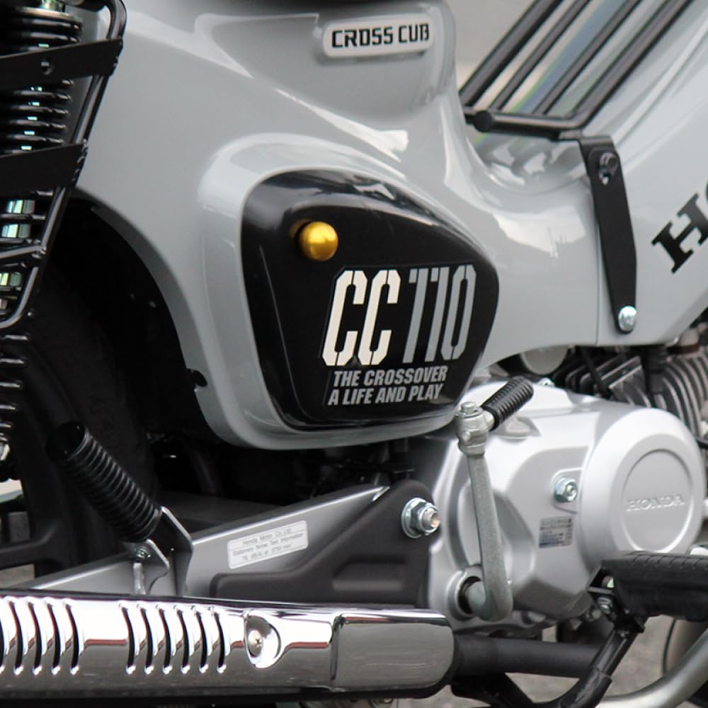 Mr Quick Honda CC110 Cross Cab Алюминиевая Боковая Крышка Болт Золотой