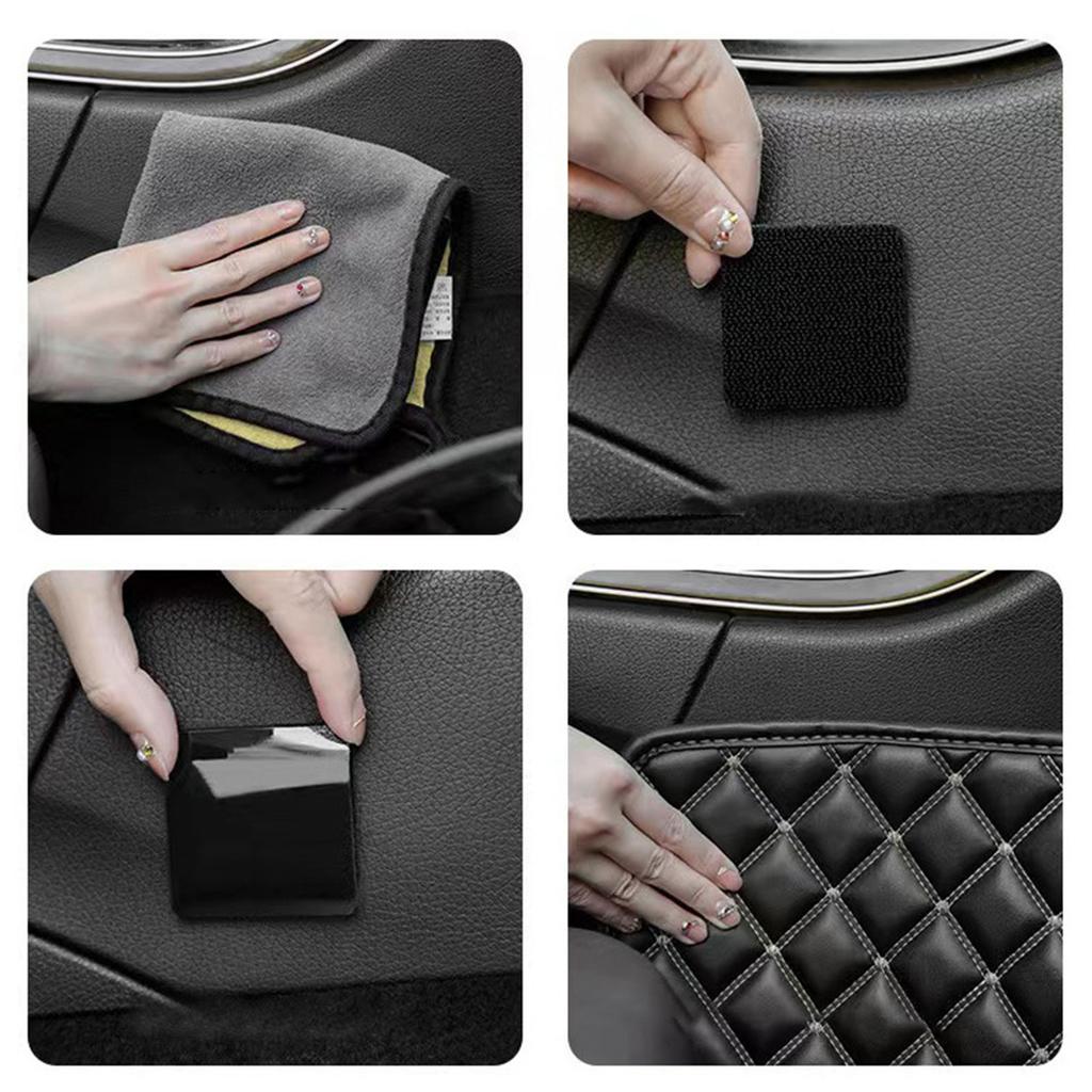 20/40/60 шт. наклейки для фиксации ковров двухсторонние высокоадгезивные коврики для дома и автомобиля коврики для ног фиксированные заплатки противоскользящие ленты