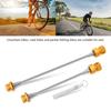Bicycles Front Rear Hub Set Mountain Bicycles Hub Levers Aluminum Alloy Bike Skewers Bicycles Maintenance Tool Enduring