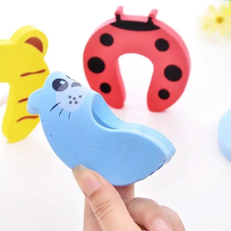 Baby Safety Door Stopper for Newborn Furniture Protection Anti-pinch Hand Cute Animal Care Child Lock Finger Protector