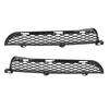 1 Pair Front Bumper Mesh Grille 51117116397 Grille Trim for X5 E53 Facelift 2003 To 2007