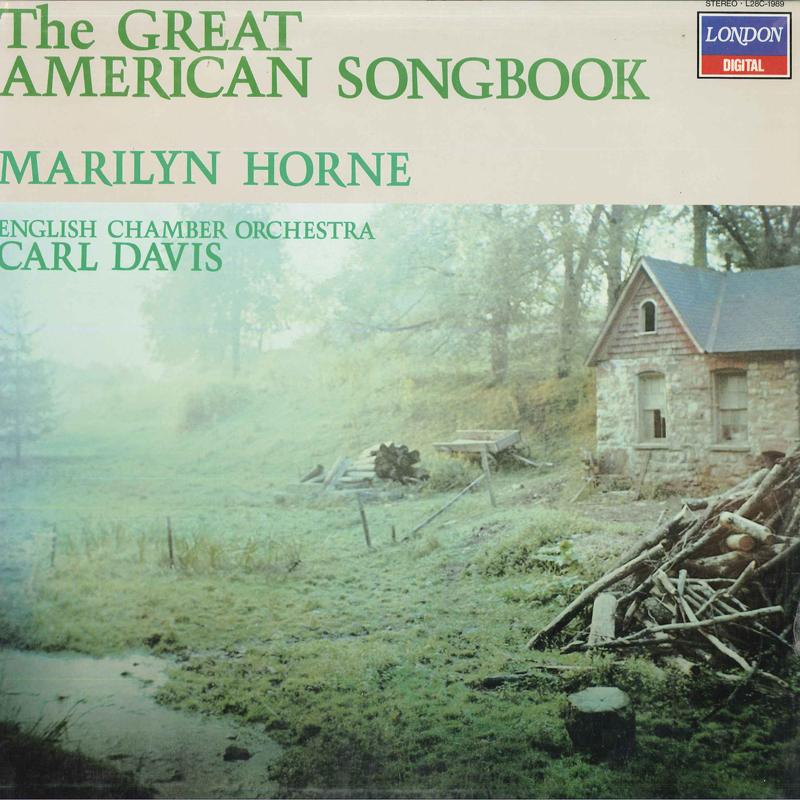 LP Record MARILYN HORN, CARL DAVIS, ENGLISH C - Great American Songbook L28C1989 POLYDOR 1986 Japan Classical Used