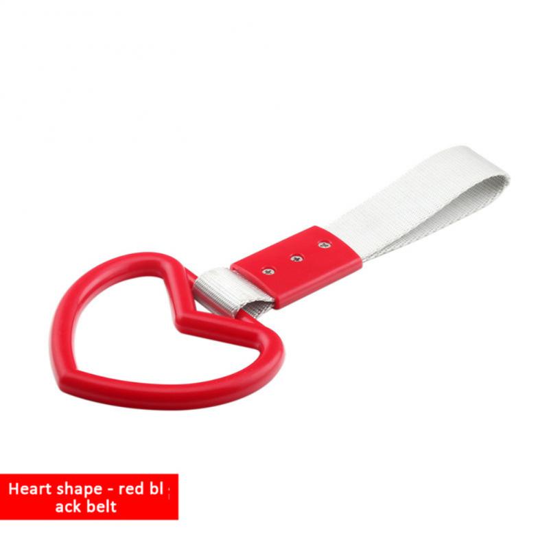 Tsurikawa Heart JDM Train Bus Handle Hand Strap Styling Drift Charm Strap Drift Auto Accessories Car Strap
