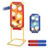 EagleStone Toy Target Shooting Game for Includes 2 Targets and 48 Sponge Sports Toy for Elementary School Family Christmas Birthday New Halloween Gift