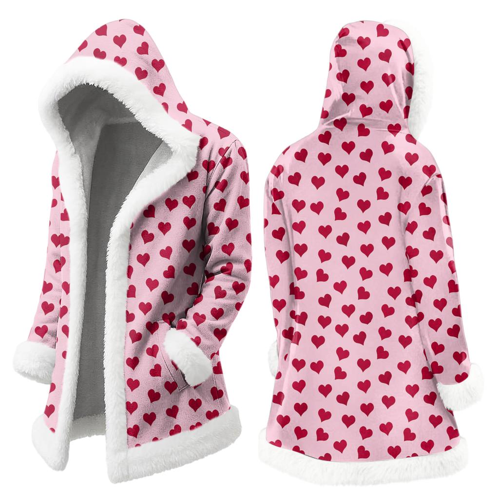 Унисекс кардиган с капюшоном и карманами, теплая верхняя одежда