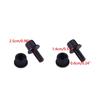 Set of 4 Motorcycle License Plate Bolts Nylon Screws Nylon License Plate Mounting Kits Durable for Long Lasting Use
