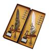 European Steampunk Quill and Ink Set with Wax Seal - Retro Fountain Pen Gift Box for Birthdays