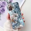 For Samsung Galaxy Note 20 Ultra Note20 Elegant Floral Butterfly Phone Case For Samsung Note 20 20Ultra Soft Silicone TPU Cases