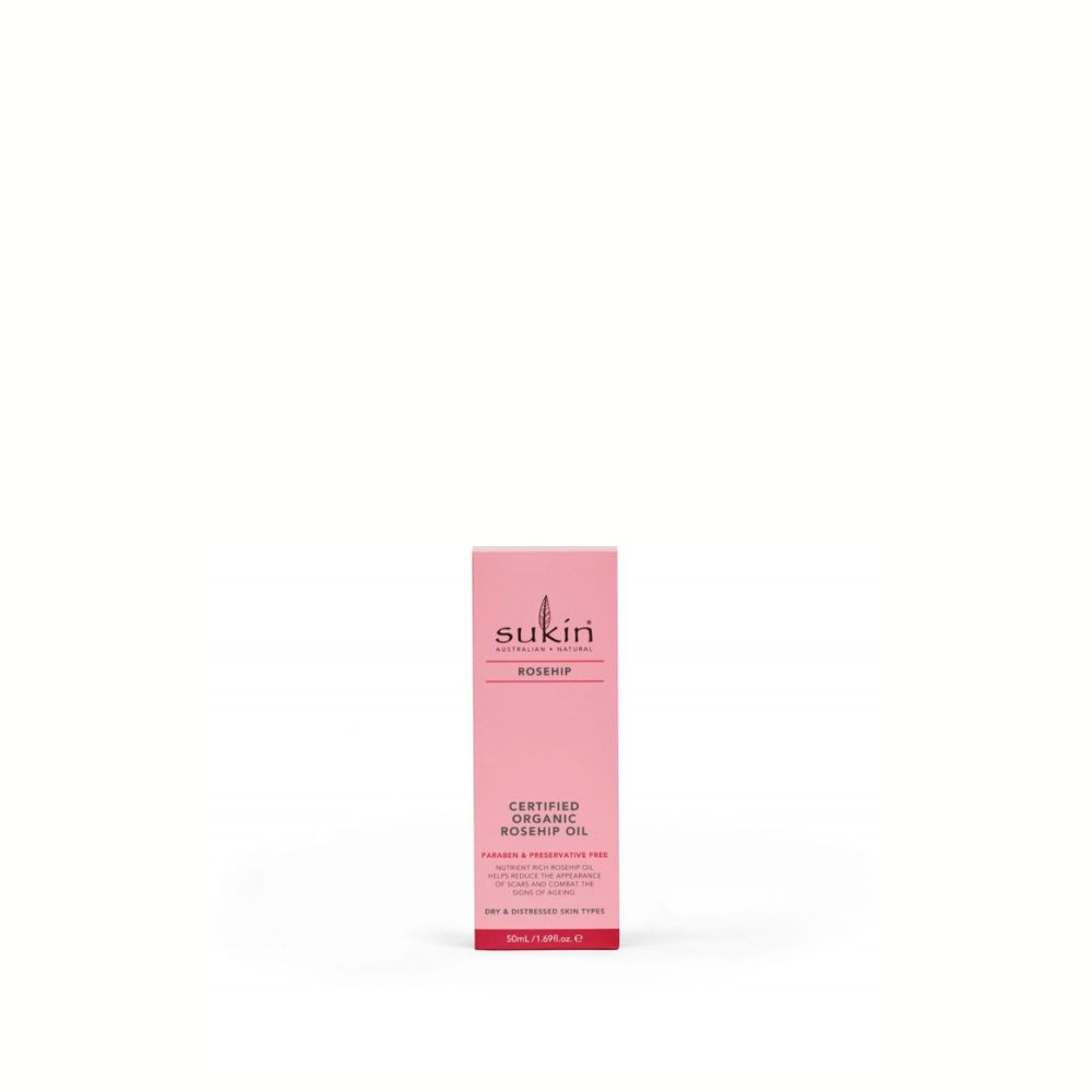 Sukin, Rosehip, Certified Natural Chilean Rosehip Oil, 50