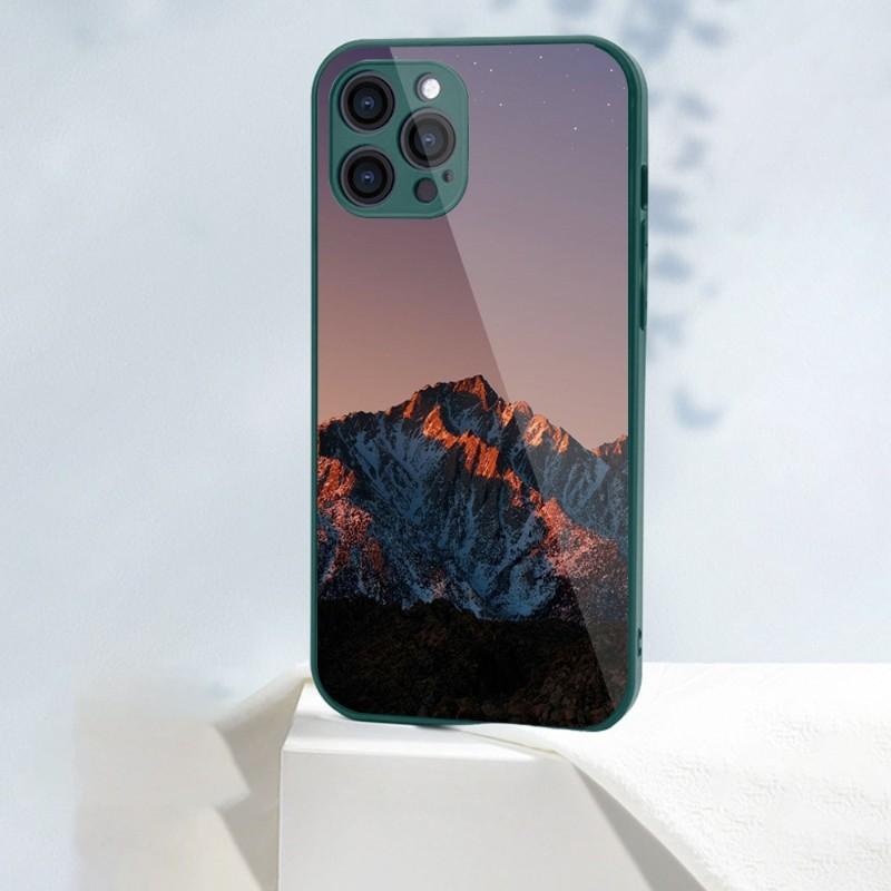 Красивый чехол для телефона Cold Mountain для iPhone 14 13 12 11 Pro Max X XR XS 8 7 Plus Жидкое стекло Цвет Чехол для телефона