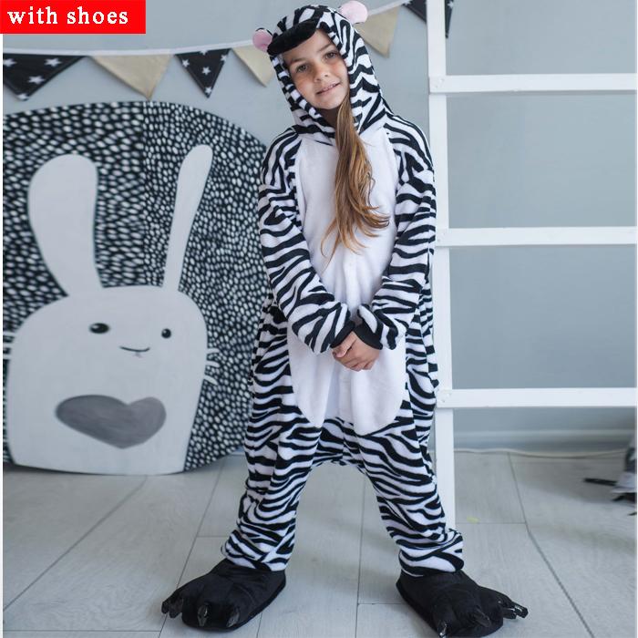 Комбинезон кигуруми, детские пижамы с единорогом для детей, детские пижамы с героями мультфильмов, детский костюм, зимний костюм для девочек, единорог, Jumspuit