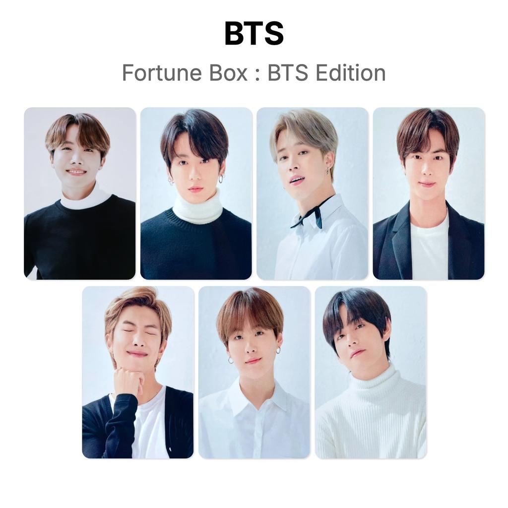BTS Ящик удачи : Официальная фотокарточка BTS Edition