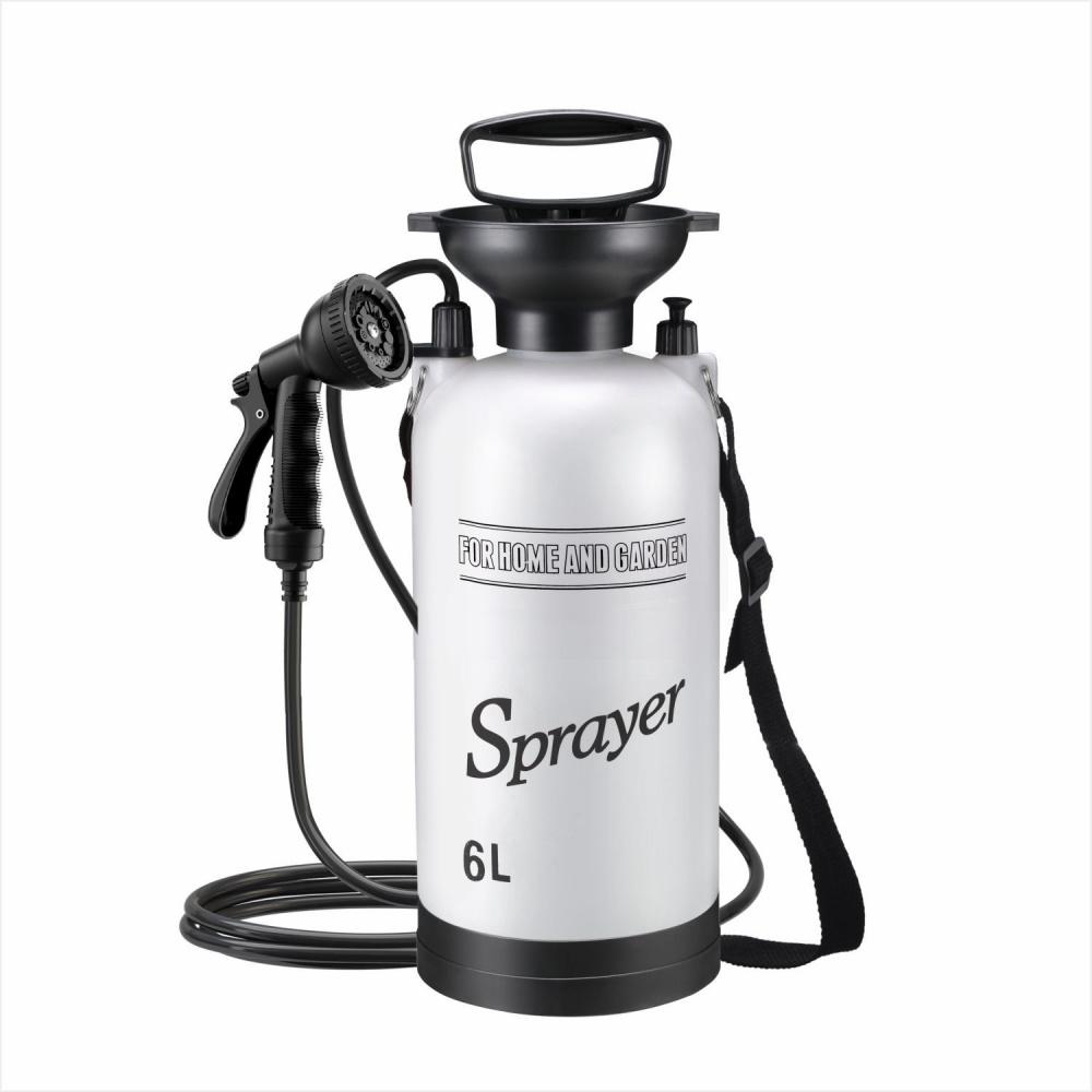 Cargill 5L Portable Outdoor Camping Shower, Surfing Rinse Kit, Beach Manual Pump Shower