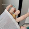 Вьетнамское Золотое Благоприятное Облако Пряжка Мира Тыква Кольцо: Женский шарм «Китайское наследие».